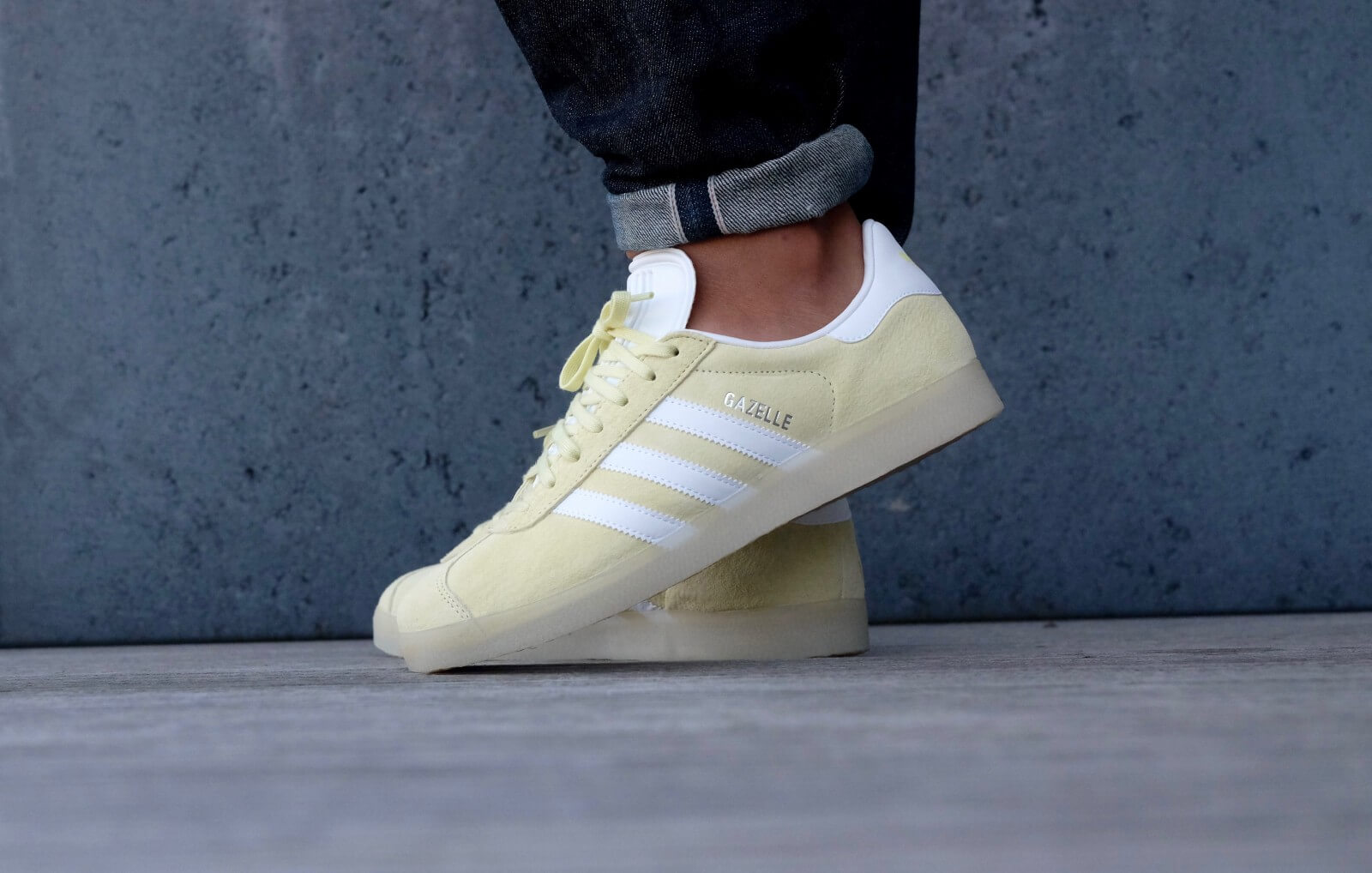 adidas gazelle ice yellow